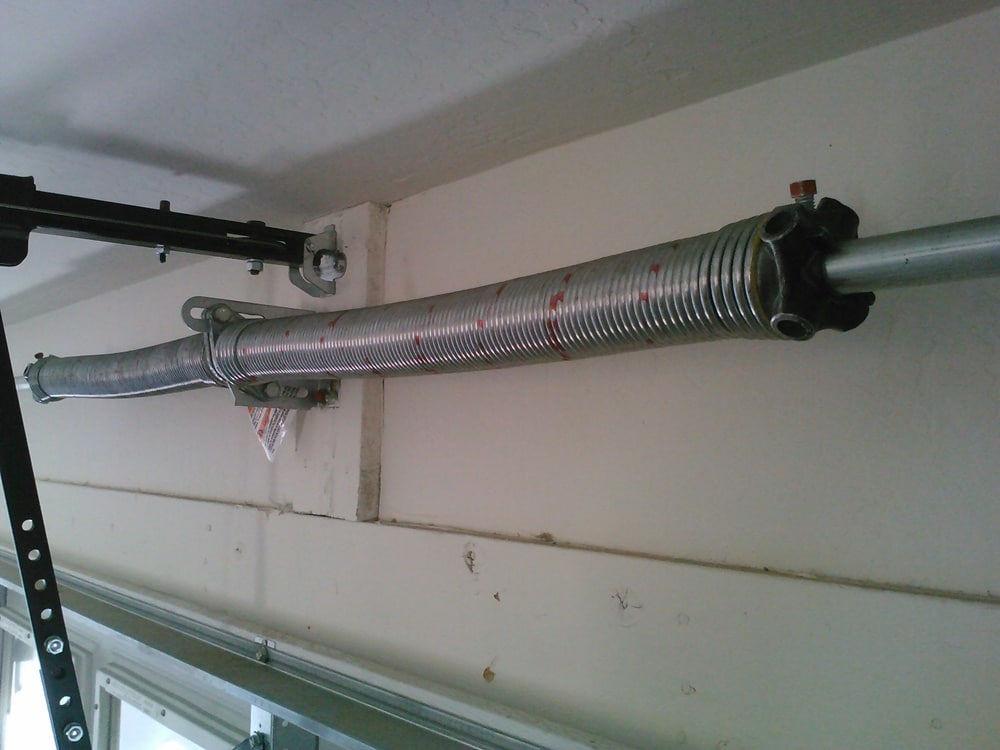 Replacing Broken Garage Door Springs Image